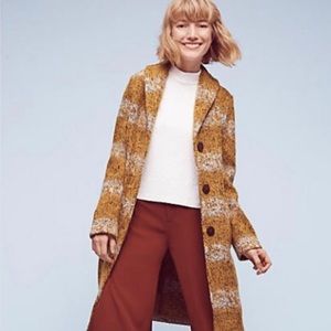 Anthropologie Harvest Sweater Coat